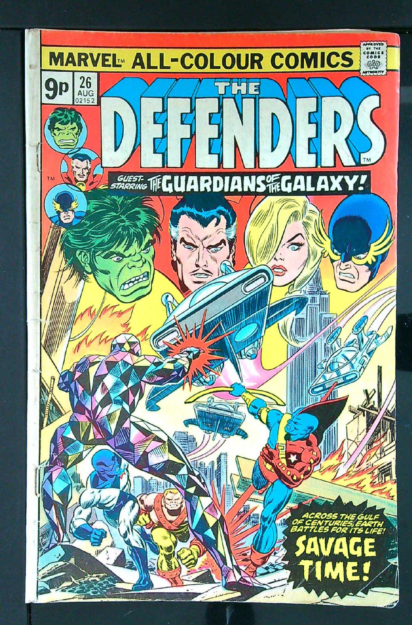 Cover of Defenders (Vol 1) #26. One of 250,000 Vintage American Comics on sale from Krypton!