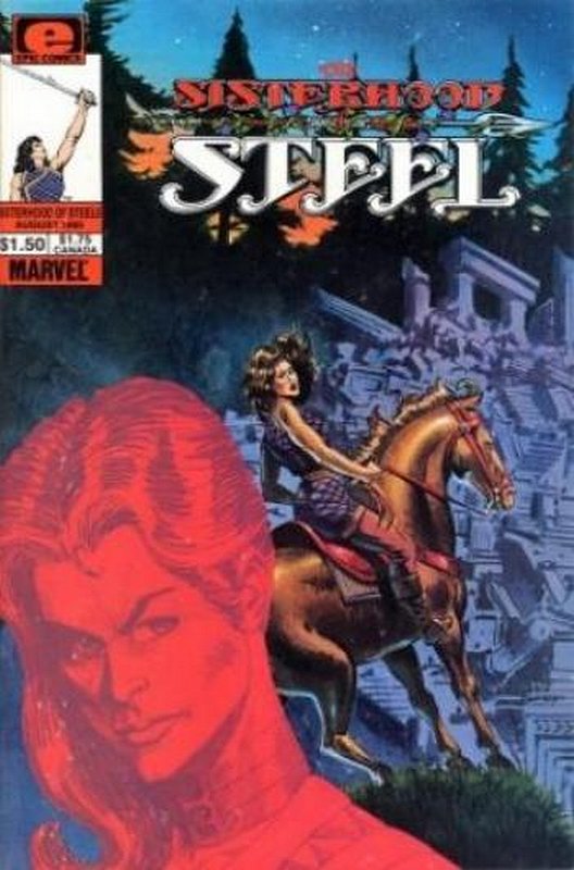 Cover of Sisterhood of Steel (1984 Ltd) #5. One of 250,000 Vintage American Comics on sale from Krypton!