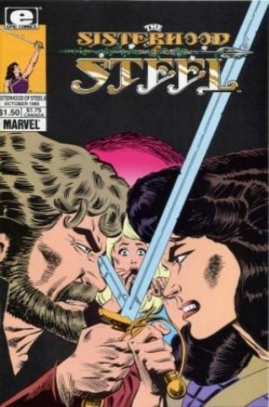 Cover of Sisterhood of Steel (1984 Ltd) #6. One of 250,000 Vintage American Comics on sale from Krypton!