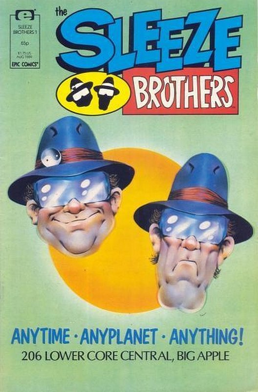 Cover of Sleeze Brothers #1. One of 250,000 Vintage American Comics on sale from Krypton!