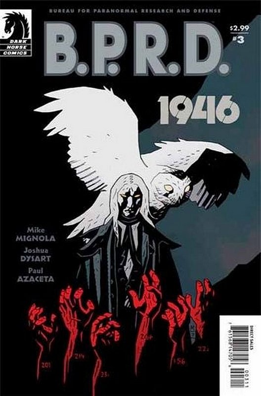 Cover of BPRD: 1946 (2008 Ltd) #3. One of 250,000 Vintage American Comics on sale from Krypton!