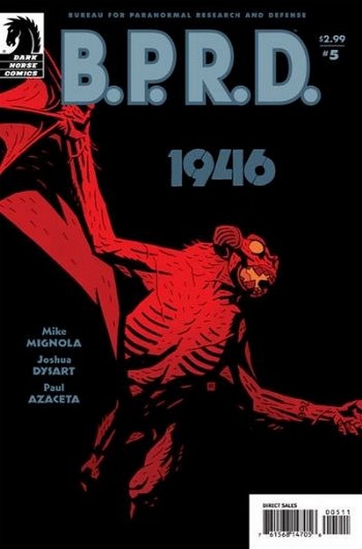 Cover of BPRD: 1946 (2008 Ltd) #5. One of 250,000 Vintage American Comics on sale from Krypton!
