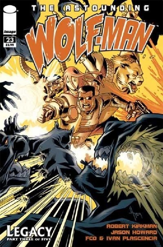 Cover of Astounding Wolf-Man (Vol 1) #23. One of 250,000 Vintage American Comics on sale from Krypton!