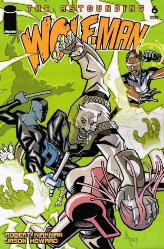 Cover of Astounding Wolf-Man (Vol 1) #6. One of 250,000 Vintage American Comics on sale from Krypton!