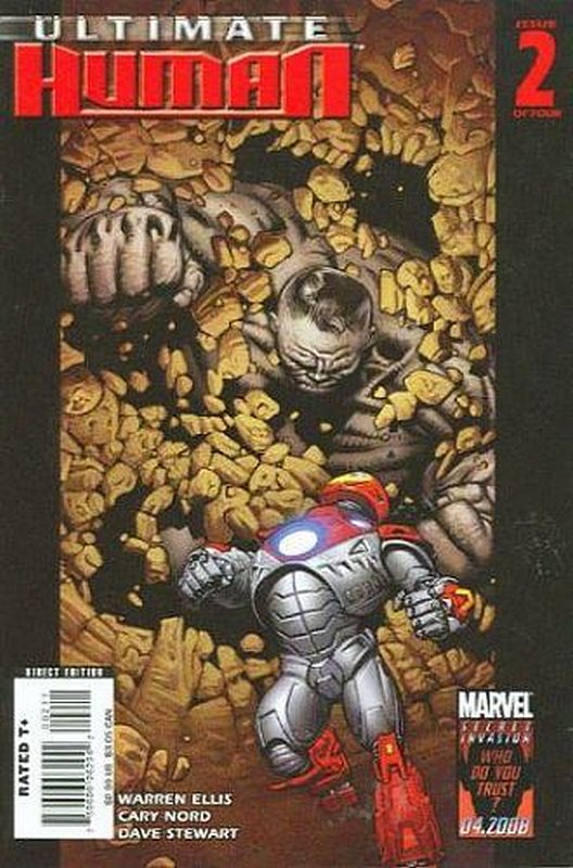 Cover of Ultimate Human (2008 Ltd) #2. One of 250,000 Vintage American Comics on sale from Krypton!