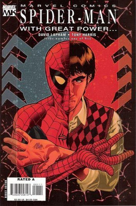 Cover of Spider-Man: With great power #1. One of 250,000 Vintage American Comics on sale from Krypton!