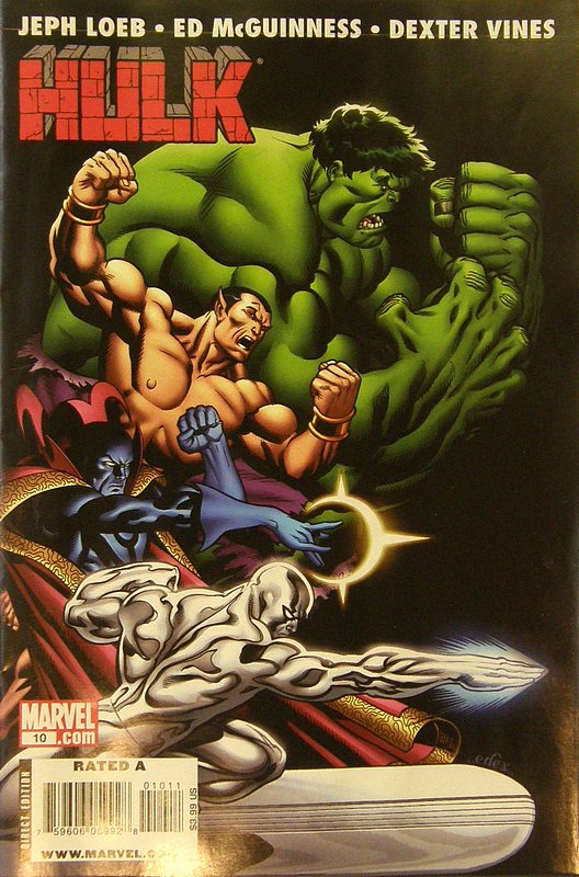 Cover of Hulk (Red) #10. One of 250,000 Vintage American Comics on sale from Krypton!