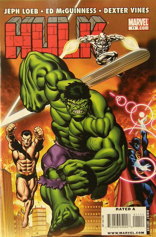 Cover of Hulk (Red) #11. One of 250,000 Vintage American Comics on sale from Krypton!