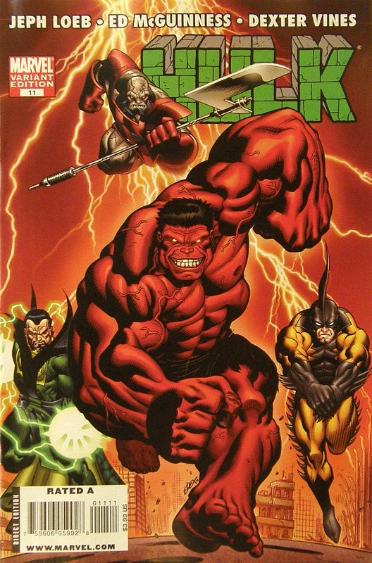 Cover of Hulk (Red) #11. One of 250,000 Vintage American Comics on sale from Krypton!