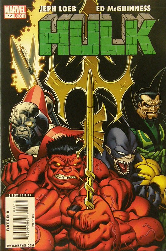 Cover of Hulk (Red) #12. One of 250,000 Vintage American Comics on sale from Krypton!