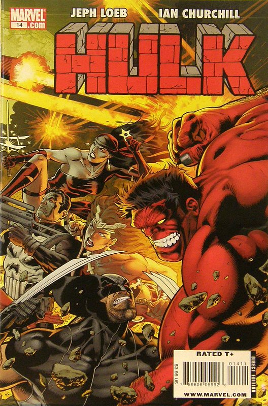 Cover of Hulk (Red) #14. One of 250,000 Vintage American Comics on sale from Krypton!