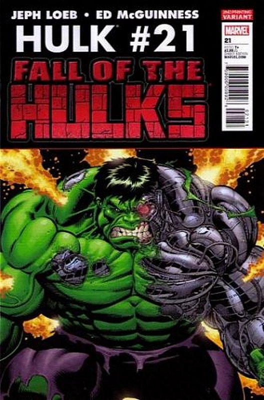 Cover of Hulk (Red) #21. One of 250,000 Vintage American Comics on sale from Krypton!