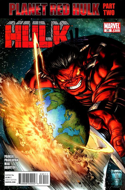 Cover of Hulk (Red) #35. One of 250,000 Vintage American Comics on sale from Krypton!