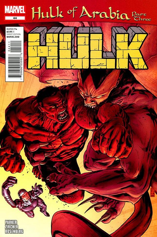 Cover of Hulk (Red) #44. One of 250,000 Vintage American Comics on sale from Krypton!