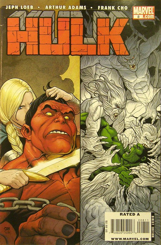Cover of Hulk (Red) #8. One of 250,000 Vintage American Comics on sale from Krypton!