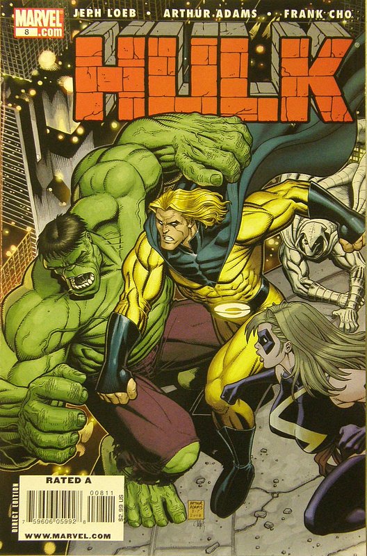 Cover of Hulk (Red) #8. One of 250,000 Vintage American Comics on sale from Krypton!
