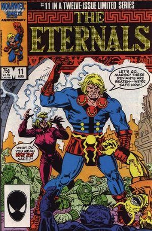Cover of Eternals (1985-86 Ltd) #11. One of 250,000 Vintage American Comics on sale from Krypton!