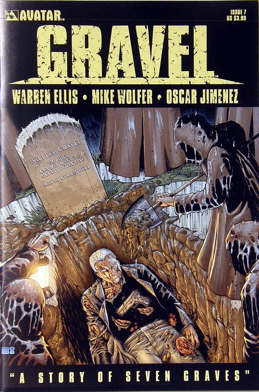 Cover of Gravel (Vol 1) #7. One of 250,000 Vintage American Comics on sale from Krypton!