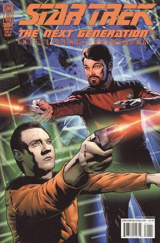 Cover of Star Trek TNG: Intelligence Gathering #1. One of 250,000 Vintage American Comics on sale from Krypton!