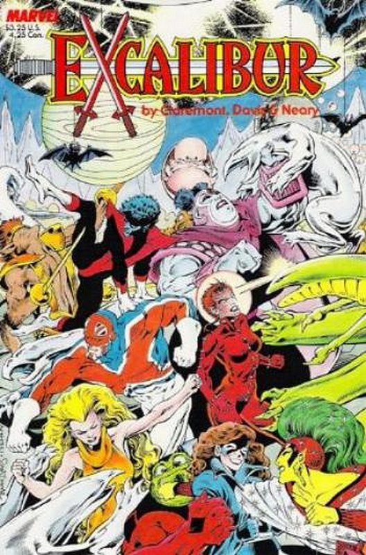 Cover of Excalibur: The Sword is Drawn (1987 One Shot) #1. One of 250,000 Vintage American Comics on sale from Krypton!