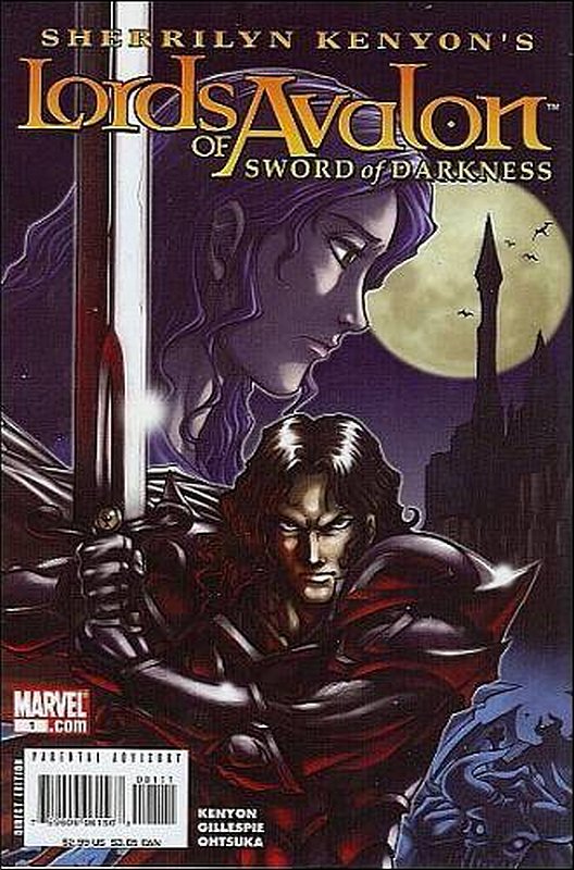 Cover of Lords of Avalon: Sword of Darkness (2008 Ltd) #1. One of 250,000 Vintage American Comics on sale from Krypton!