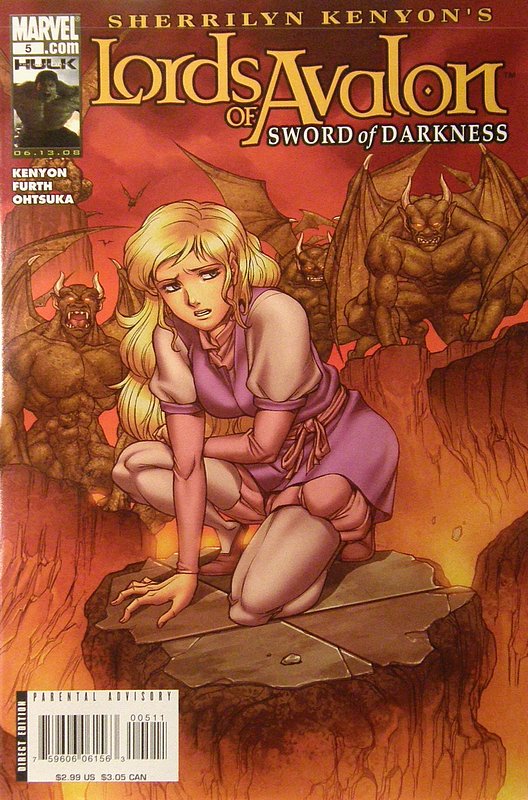 Cover of Lords of Avalon: Sword of Darkness (2008 Ltd) #5. One of 250,000 Vintage American Comics on sale from Krypton!