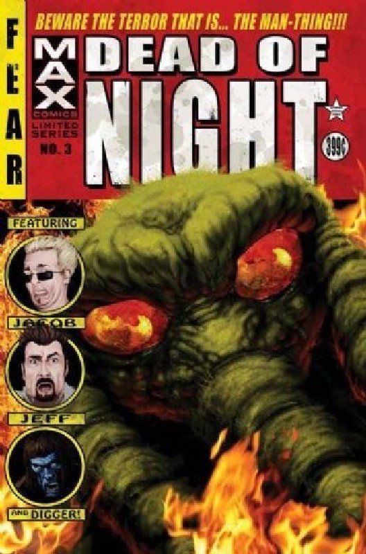 Cover of Dead of Night: Man-Thing (2008 Ltd) #3. One of 250,000 Vintage American Comics on sale from Krypton!