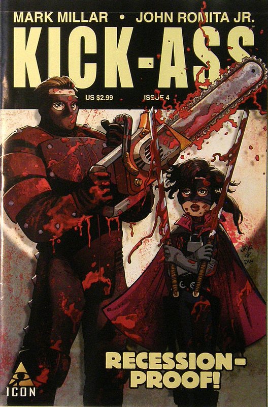 Cover of Kick-Ass (2008 Ltd) #4. One of 250,000 Vintage American Comics on sale from Krypton!