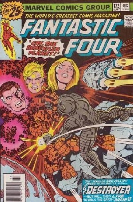 Cover of Fantastic Four (Vol 1) #172. One of 250,000 Vintage American Comics on sale from Krypton!