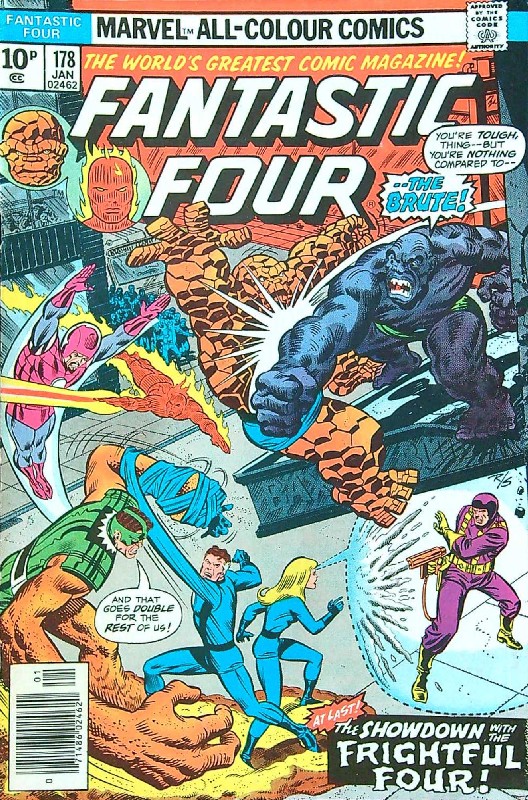 Cover of Fantastic Four (Vol 1) #178. One of 250,000 Vintage American Comics on sale from Krypton!