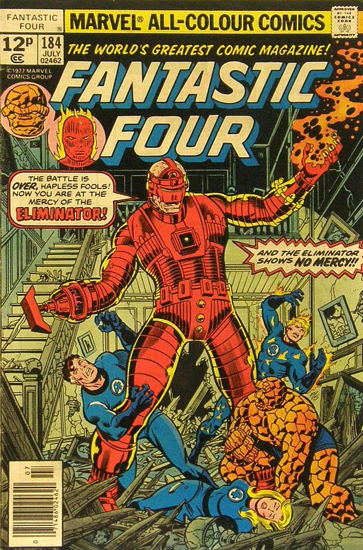 Cover of Fantastic Four (Vol 1) #184. One of 250,000 Vintage American Comics on sale from Krypton!