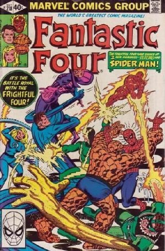 Cover of Fantastic Four (Vol 1) #218. One of 250,000 Vintage American Comics on sale from Krypton!