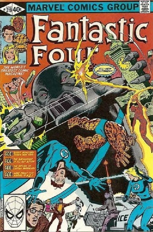 Cover of Fantastic Four (Vol 1) #219. One of 250,000 Vintage American Comics on sale from Krypton!