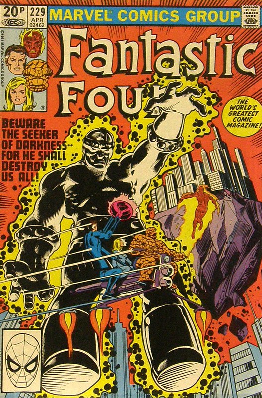 Cover of Fantastic Four (Vol 1) #229. One of 250,000 Vintage American Comics on sale from Krypton!