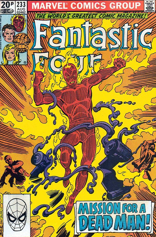 Cover of Fantastic Four (Vol 1) #233. One of 250,000 Vintage American Comics on sale from Krypton!