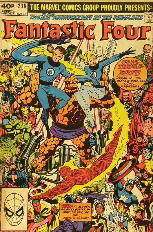 Cover of Fantastic Four (Vol 1) #236. One of 250,000 Vintage American Comics on sale from Krypton!