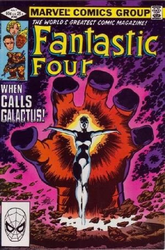 Cover of Fantastic Four (Vol 1) #244. One of 250,000 Vintage American Comics on sale from Krypton!