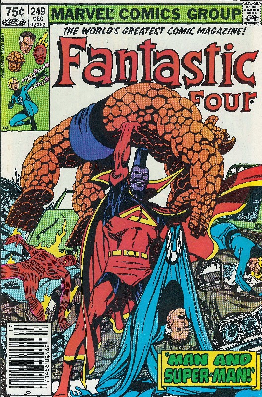 Cover of Fantastic Four (Vol 1) #249. One of 250,000 Vintage American Comics on sale from Krypton!