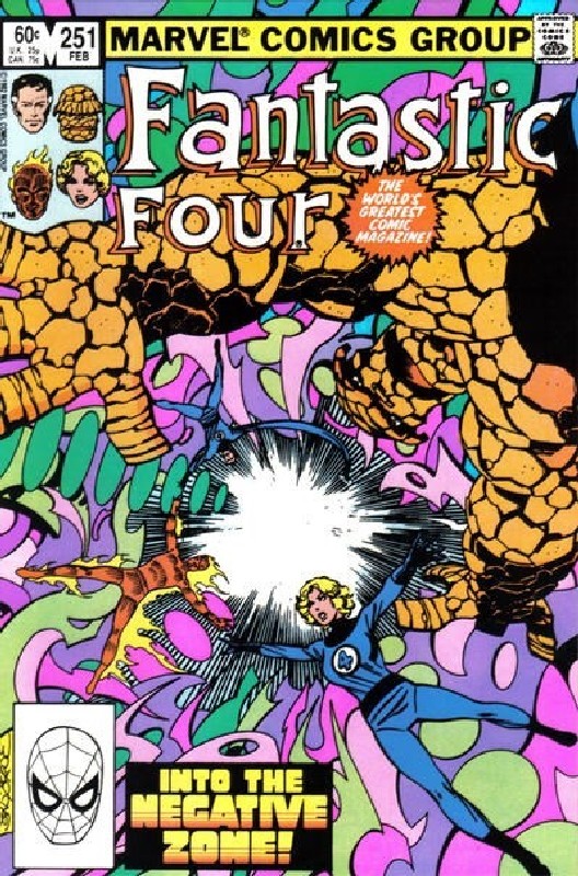 Cover of Fantastic Four (Vol 1) #251. One of 250,000 Vintage American Comics on sale from Krypton!