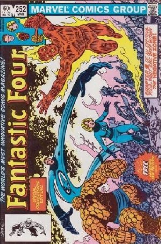 Cover of Fantastic Four (Vol 1) #252. One of 250,000 Vintage American Comics on sale from Krypton!