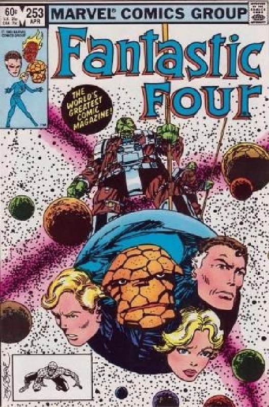 Cover of Fantastic Four (Vol 1) #253. One of 250,000 Vintage American Comics on sale from Krypton!