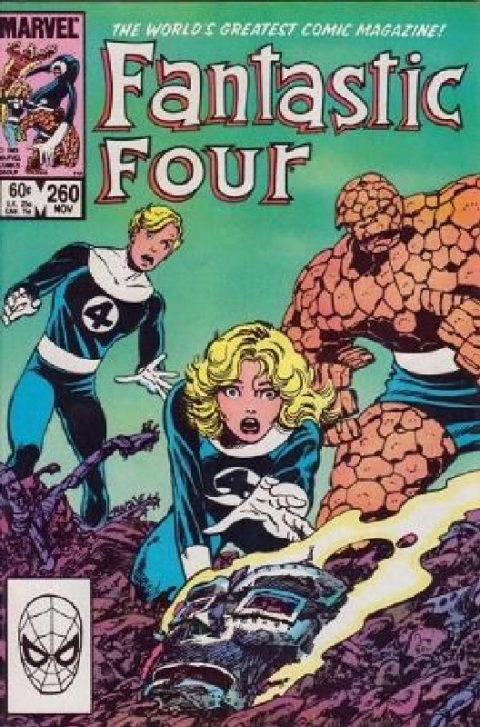 Cover of Fantastic Four (Vol 1) #260. One of 250,000 Vintage American Comics on sale from Krypton!