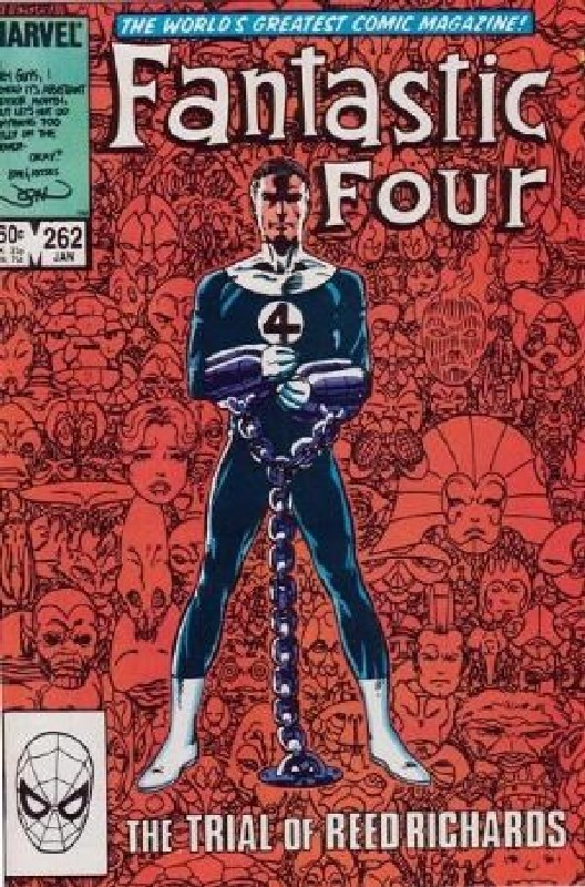 Cover of Fantastic Four (Vol 1) #262. One of 250,000 Vintage American Comics on sale from Krypton!