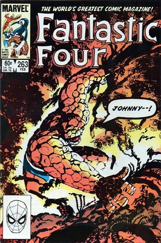 Cover of Fantastic Four (Vol 1) #263. One of 250,000 Vintage American Comics on sale from Krypton!