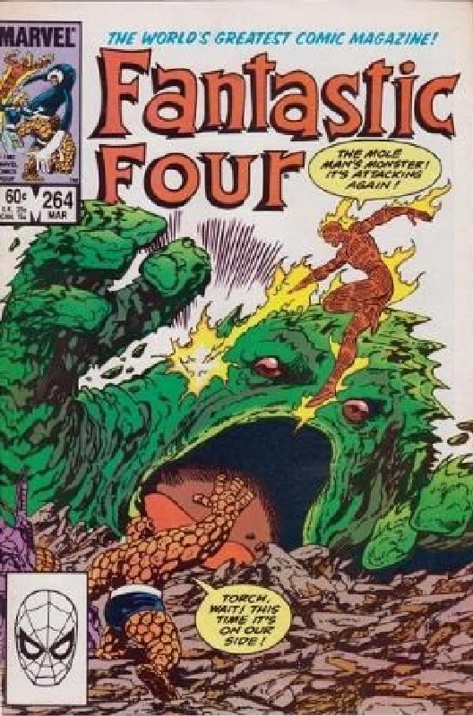 Cover of Fantastic Four (Vol 1) #264. One of 250,000 Vintage American Comics on sale from Krypton!