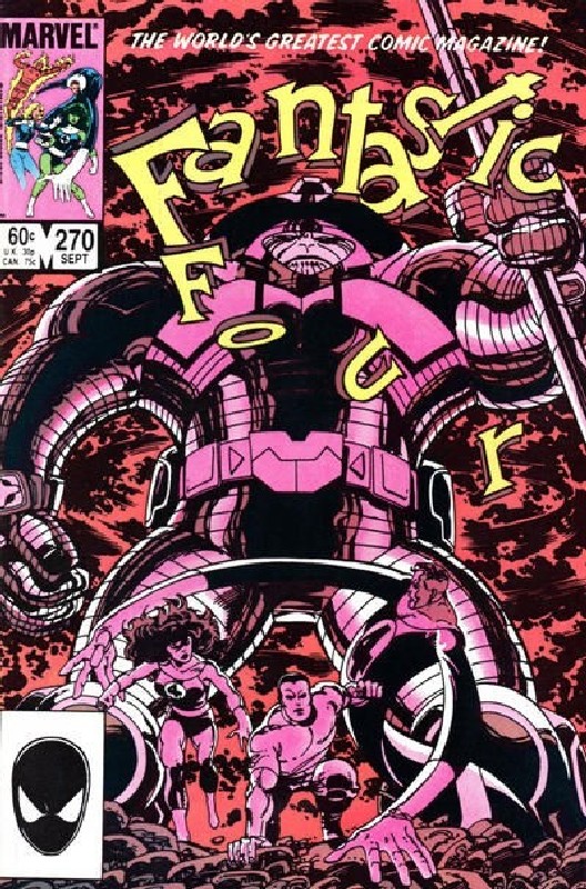 Cover of Fantastic Four (Vol 1) #270. One of 250,000 Vintage American Comics on sale from Krypton!