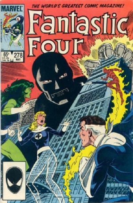 Cover of Fantastic Four (Vol 1) #278. One of 250,000 Vintage American Comics on sale from Krypton!