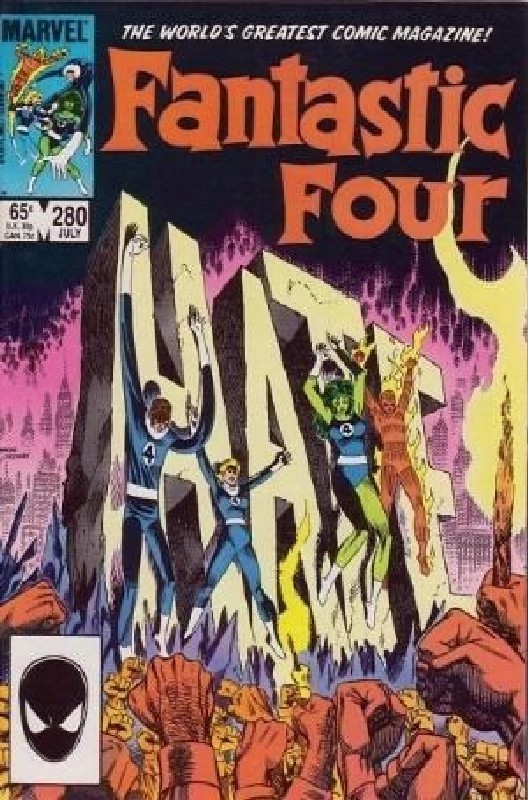 Cover of Fantastic Four (Vol 1) #280. One of 250,000 Vintage American Comics on sale from Krypton!