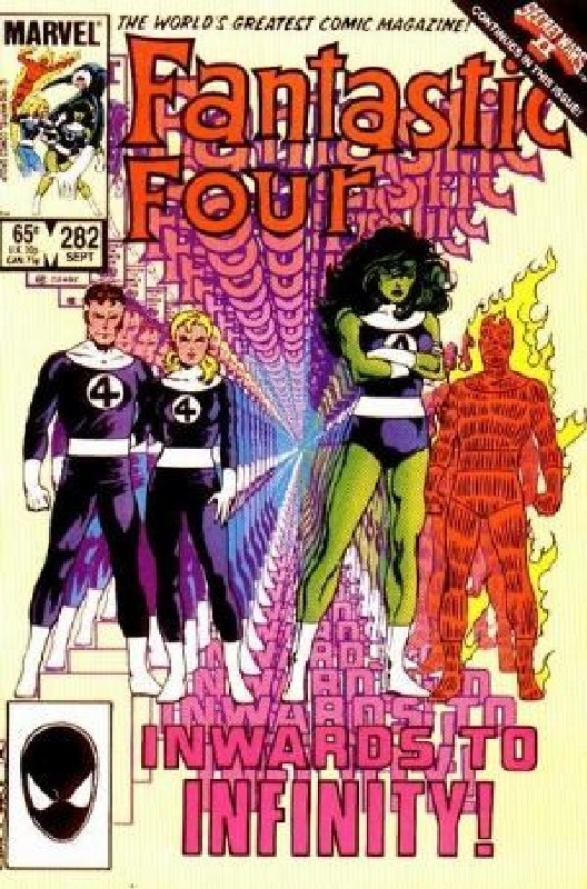 Cover of Fantastic Four (Vol 1) #282. One of 250,000 Vintage American Comics on sale from Krypton!