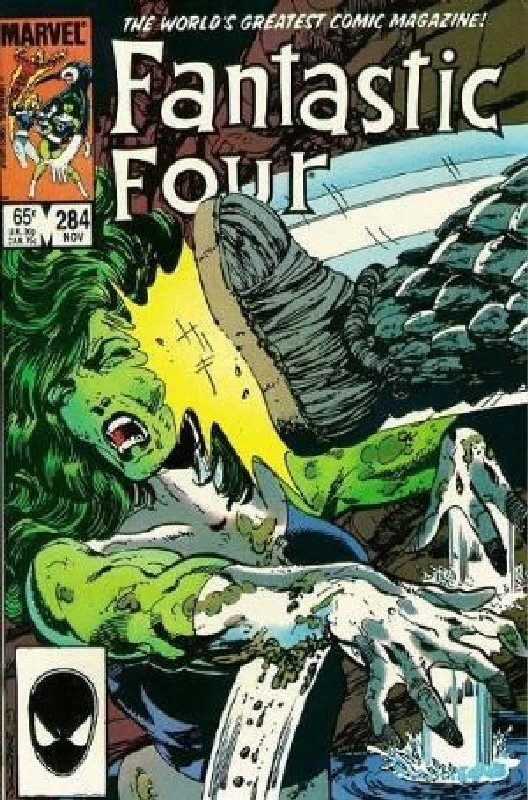 Cover of Fantastic Four (Vol 1) #284. One of 250,000 Vintage American Comics on sale from Krypton!